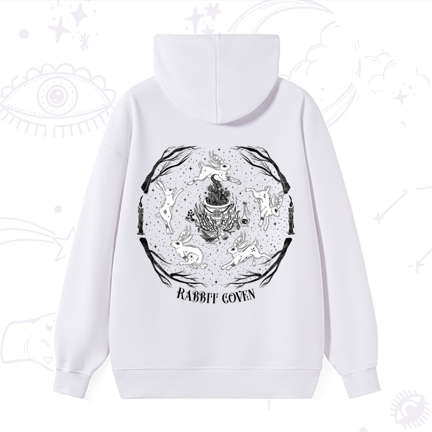 Purplehecate Rabbit Coven Hoodie