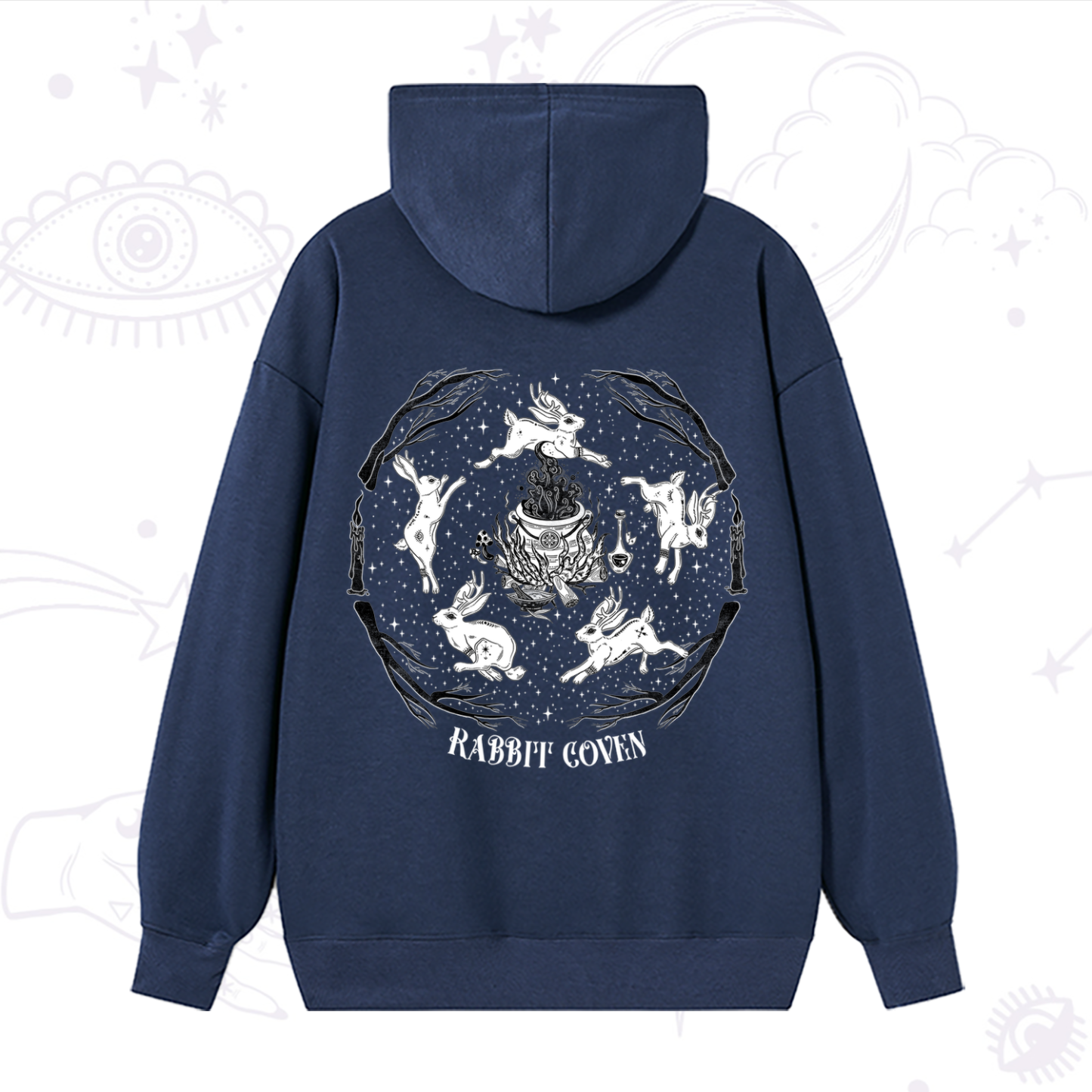 Purplehecate Rabbit Coven Hoodie