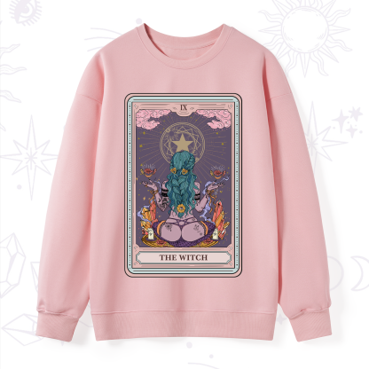 Purplehecate The Witch Tarot Card Sweatshirt