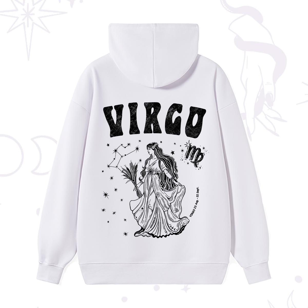 Purplehecate Virgo Starshine Zodiac Hoodie