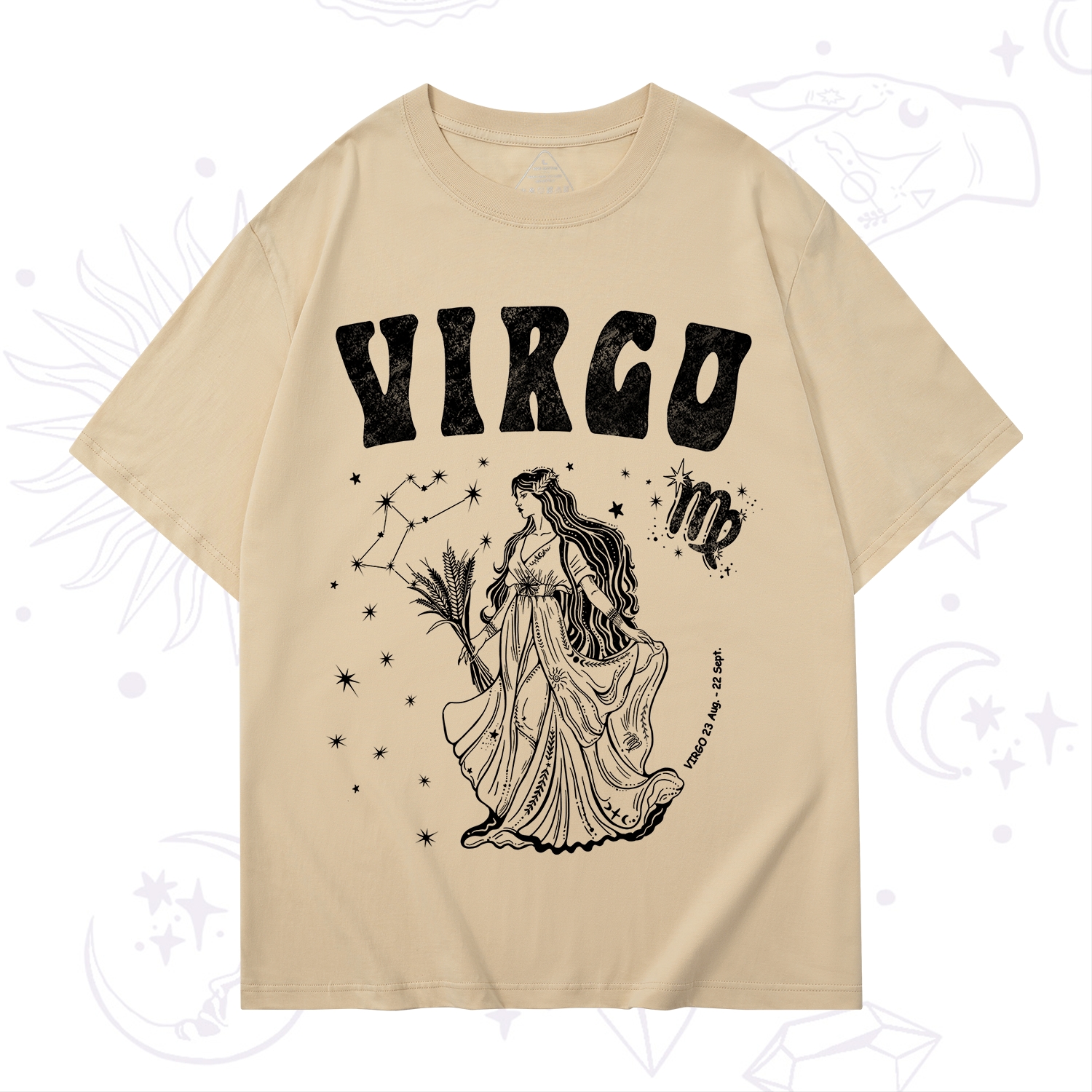 Purplehecate Virgo Starshine Zodiac T-Shirt