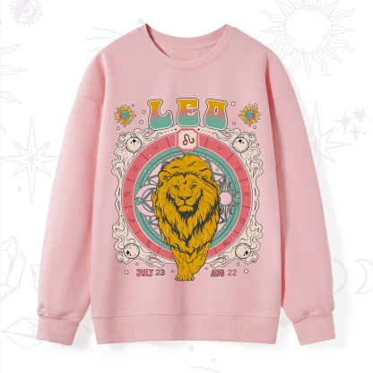 Purplehecate Leo Cosmic Zodiac Sweatshirt
