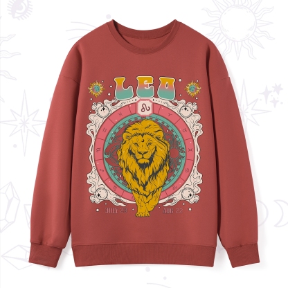 Purplehecate Leo Cosmic Zodiac Sweatshirt