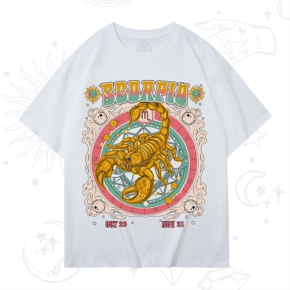 Purplehecate Scorpio Cosmic Zodiac T-Shirt