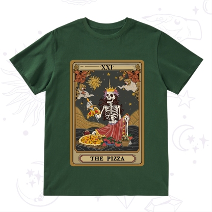 Purplehecate The Pizza Tarot Card T-Shirt