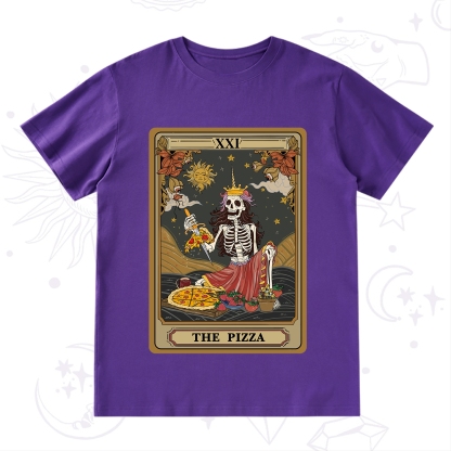 Purplehecate The Pizza Tarot Card T-Shirt