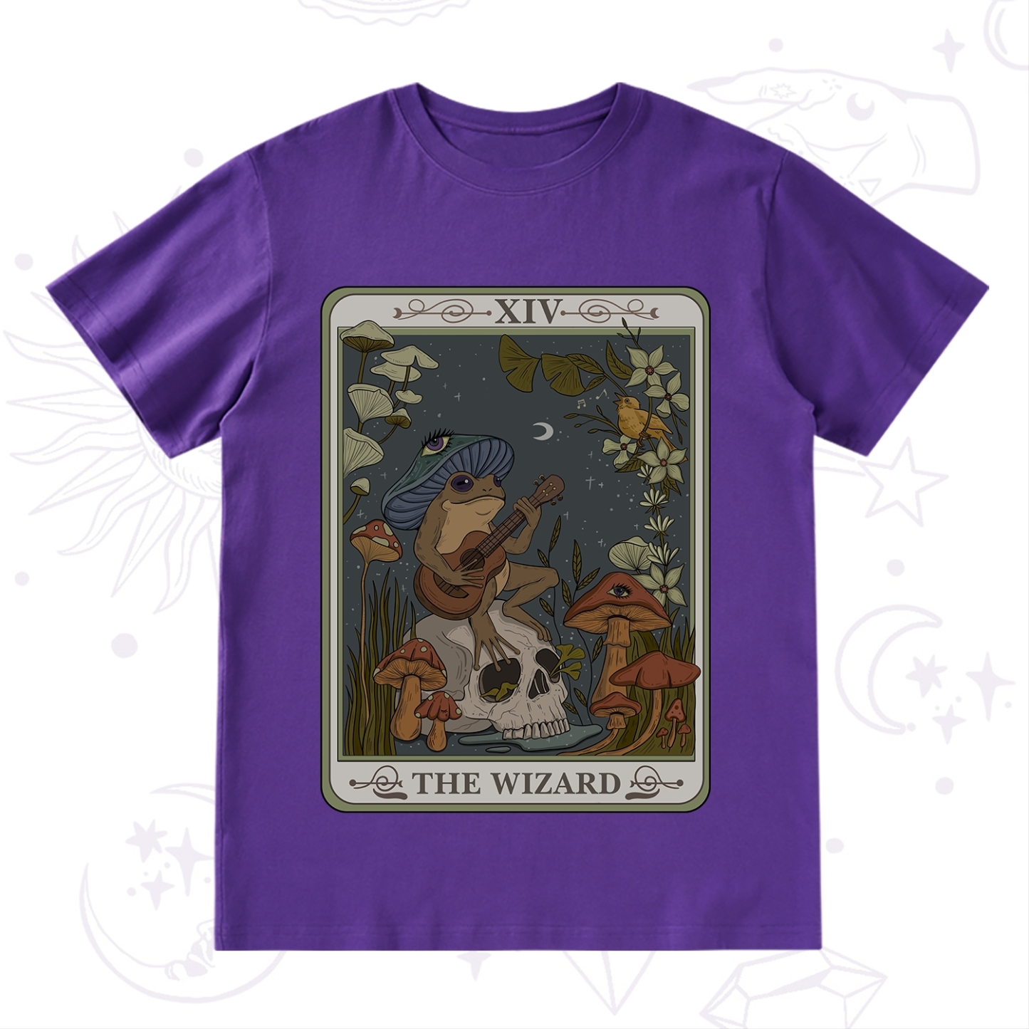Purplehecate The Wizard Tarot T-Shirt