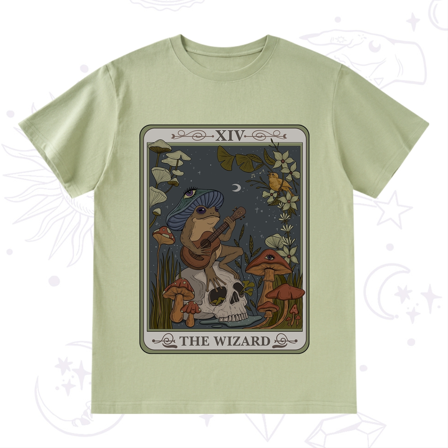 Purplehecate The Wizard Tarot T-Shirt