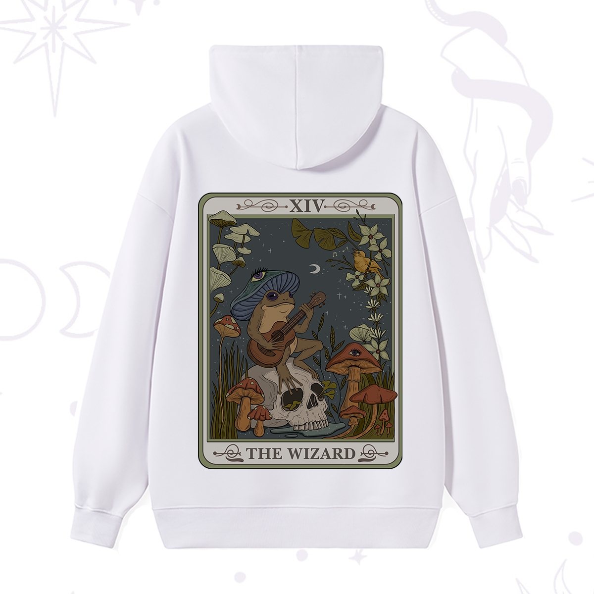Purplehecate The Wizard Tarot Hoodie