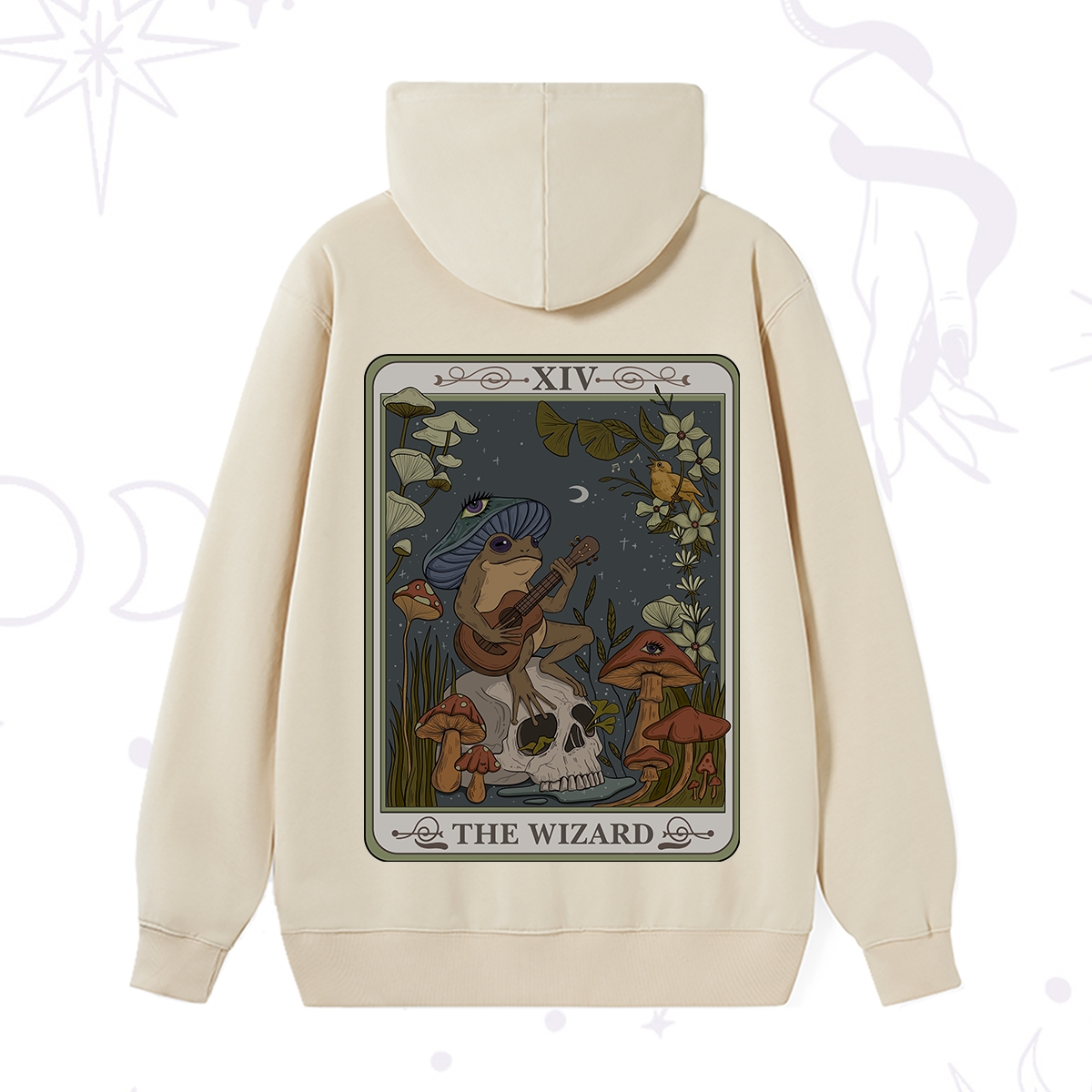 Purplehecate The Wizard Tarot Hoodie