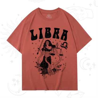 Purplehecate Libra Zodiac Glyphs T-Shirt