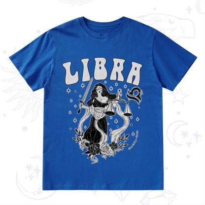 Purplehecate Libra Zodiac Glyphs T-Shirt