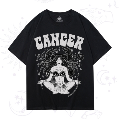 Purplehecate Cancer Zodiac Glyphs T-Shirt