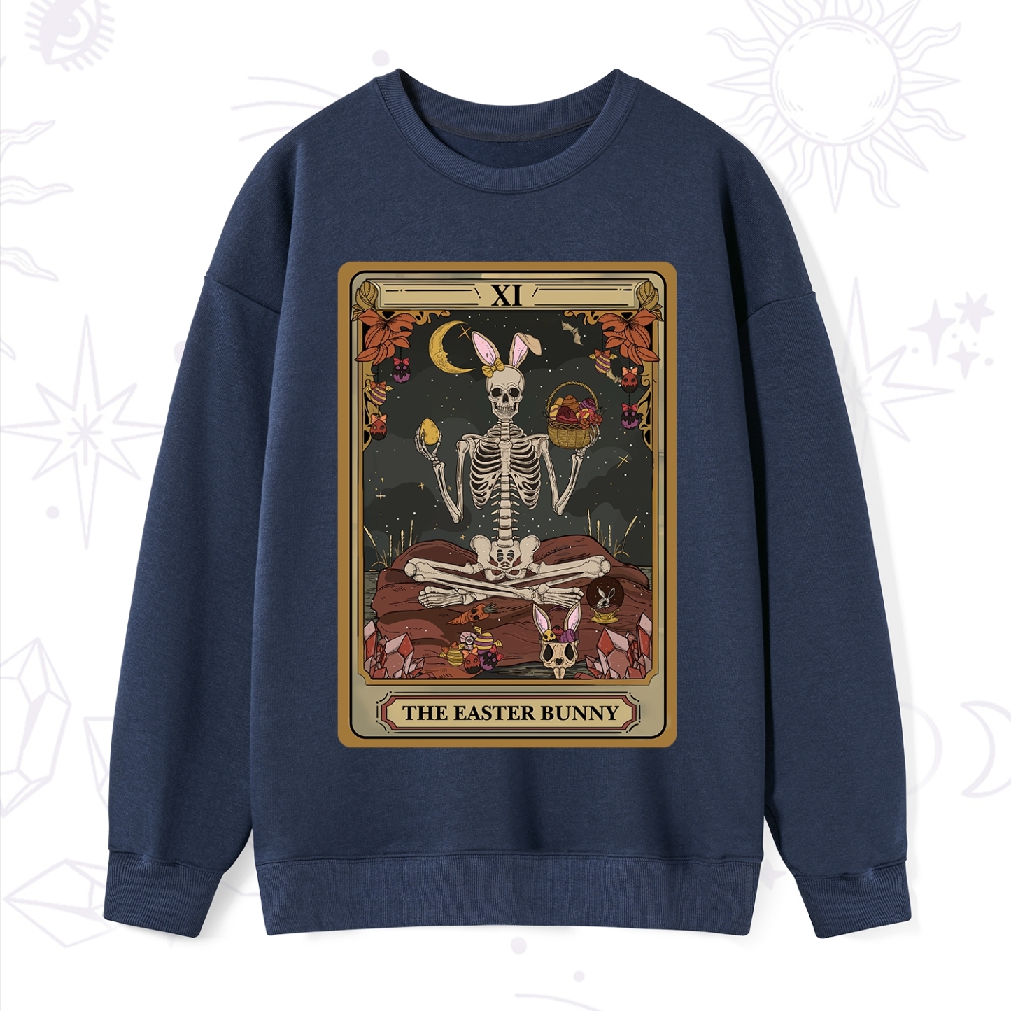 Purplehecate The Easter Bunny Tarot Sweatshirt