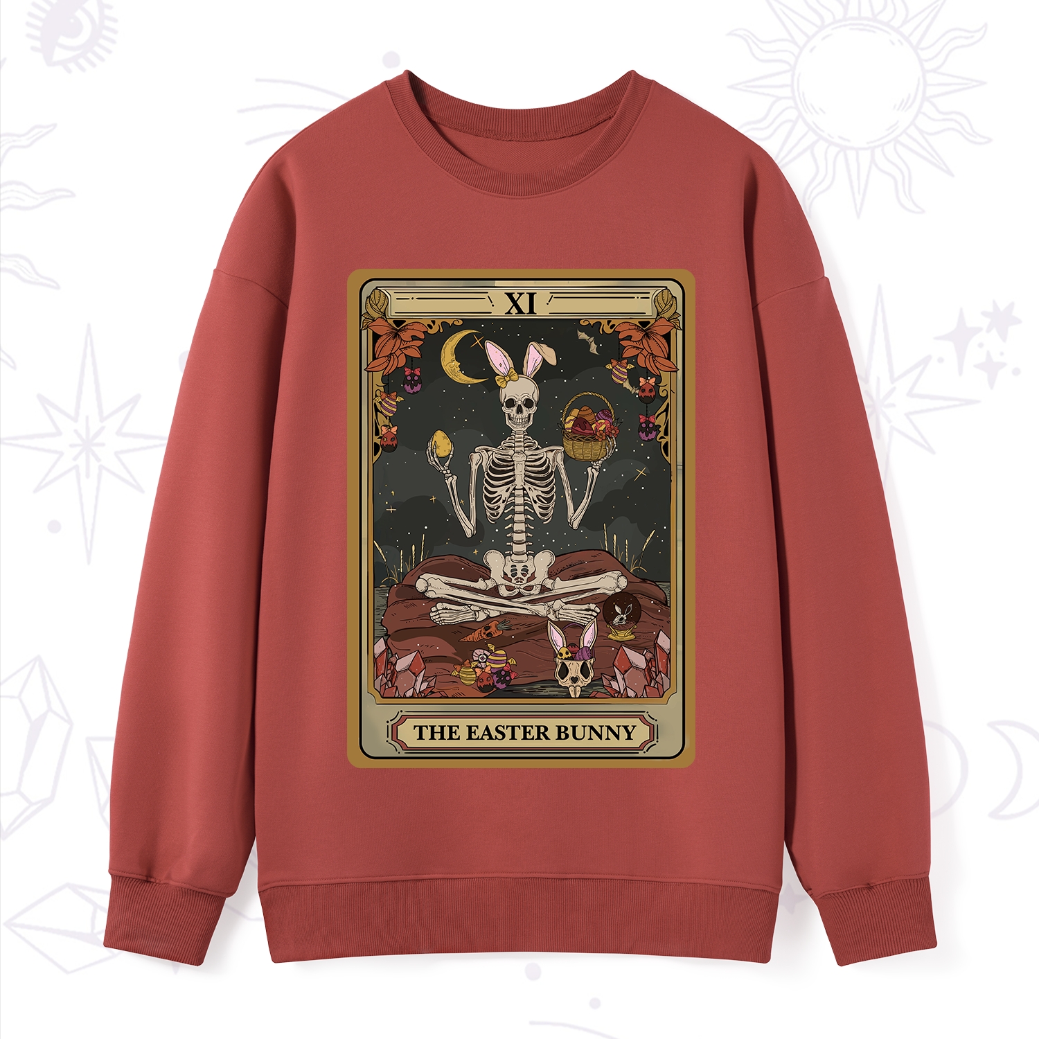 Purplehecate The Easter Bunny Tarot Sweatshirt