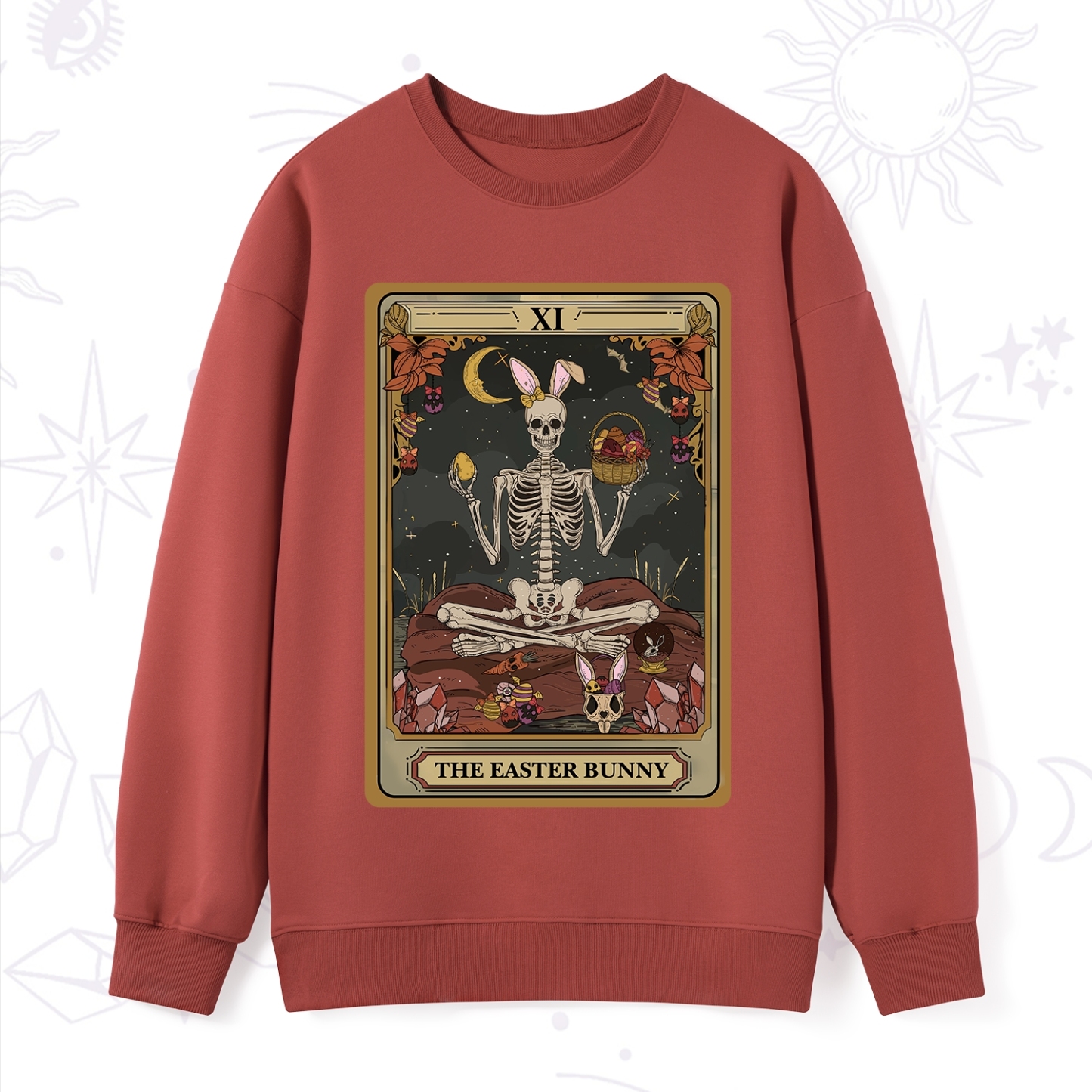 Purplehecate The Easter Bunny Tarot Sweatshirt