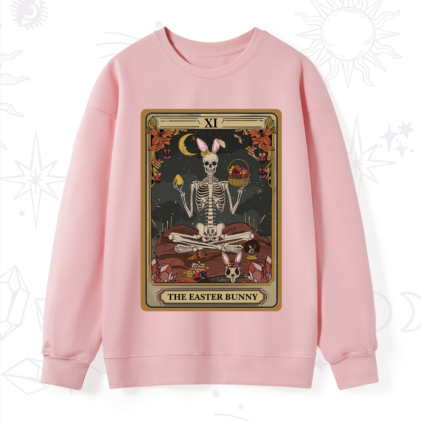 Purplehecate The Easter Bunny Tarot Sweatshirt