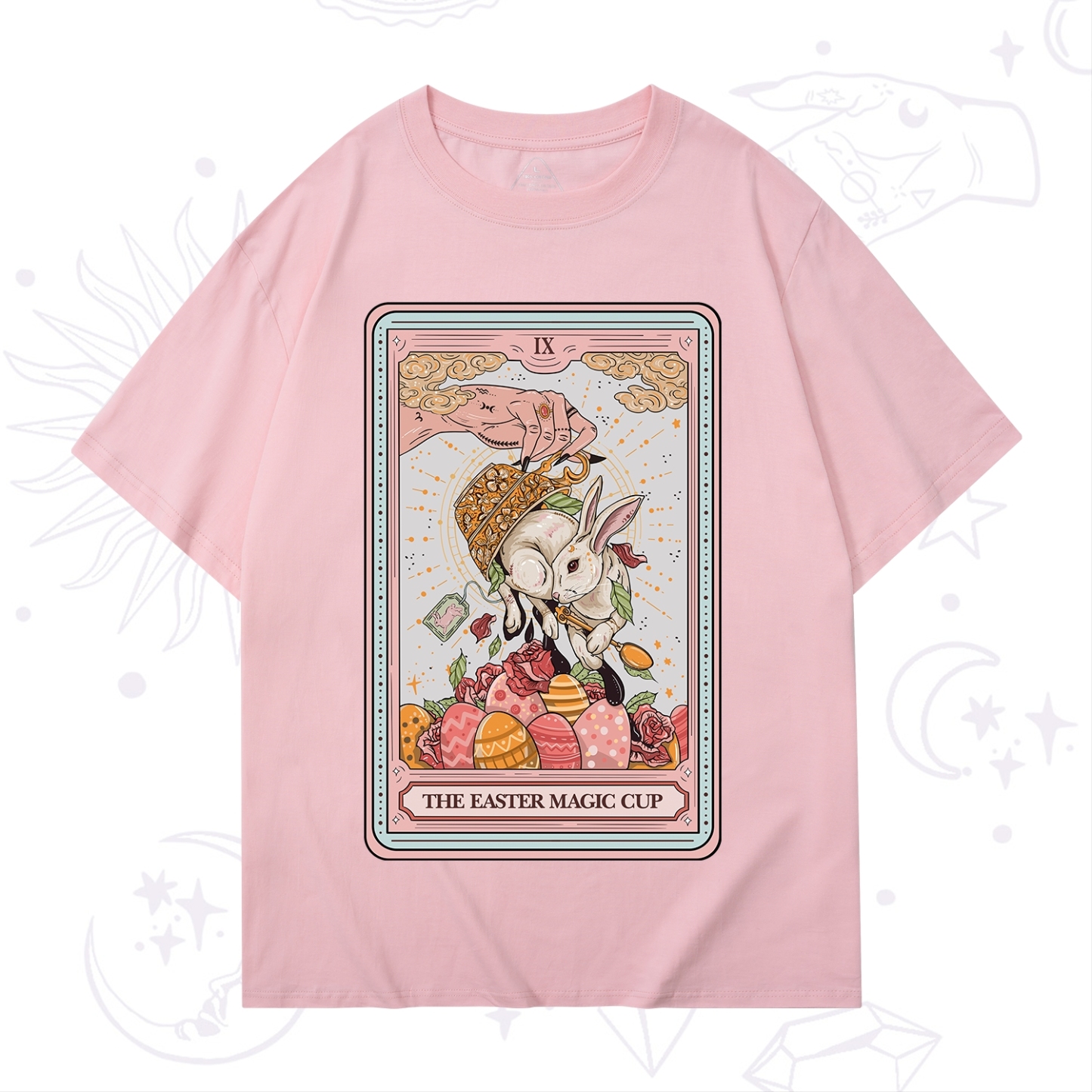 Purplehecate The Easter Magic Cup Tarot T-Shirt