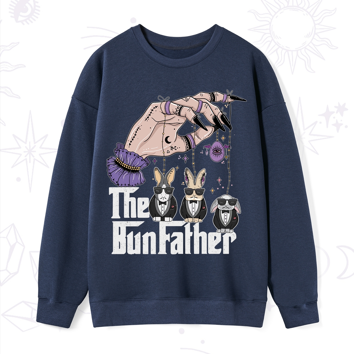 Purplehecate The Bunfather Easter Sweatshirt