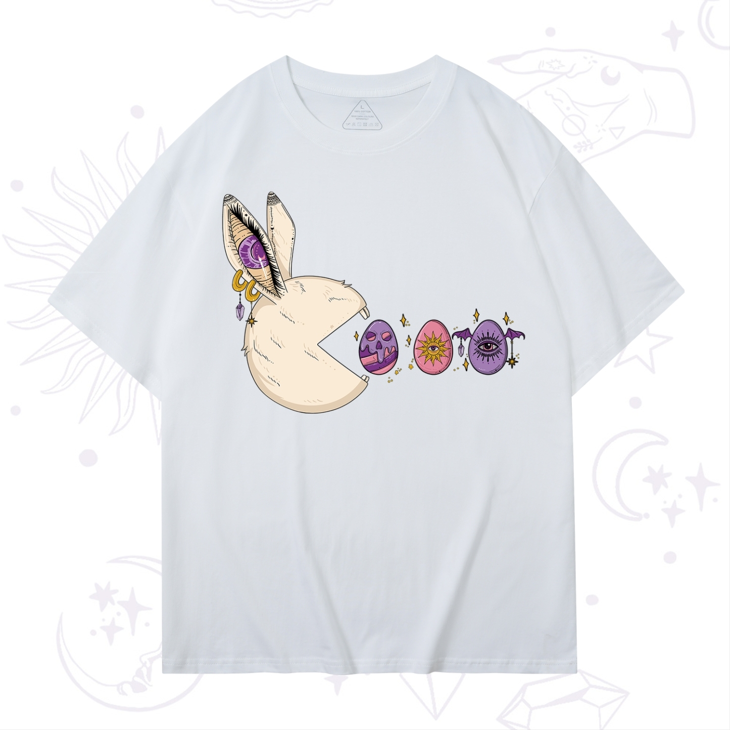 Purplehecate Egg Hunter Bunny Easter T-Shirt