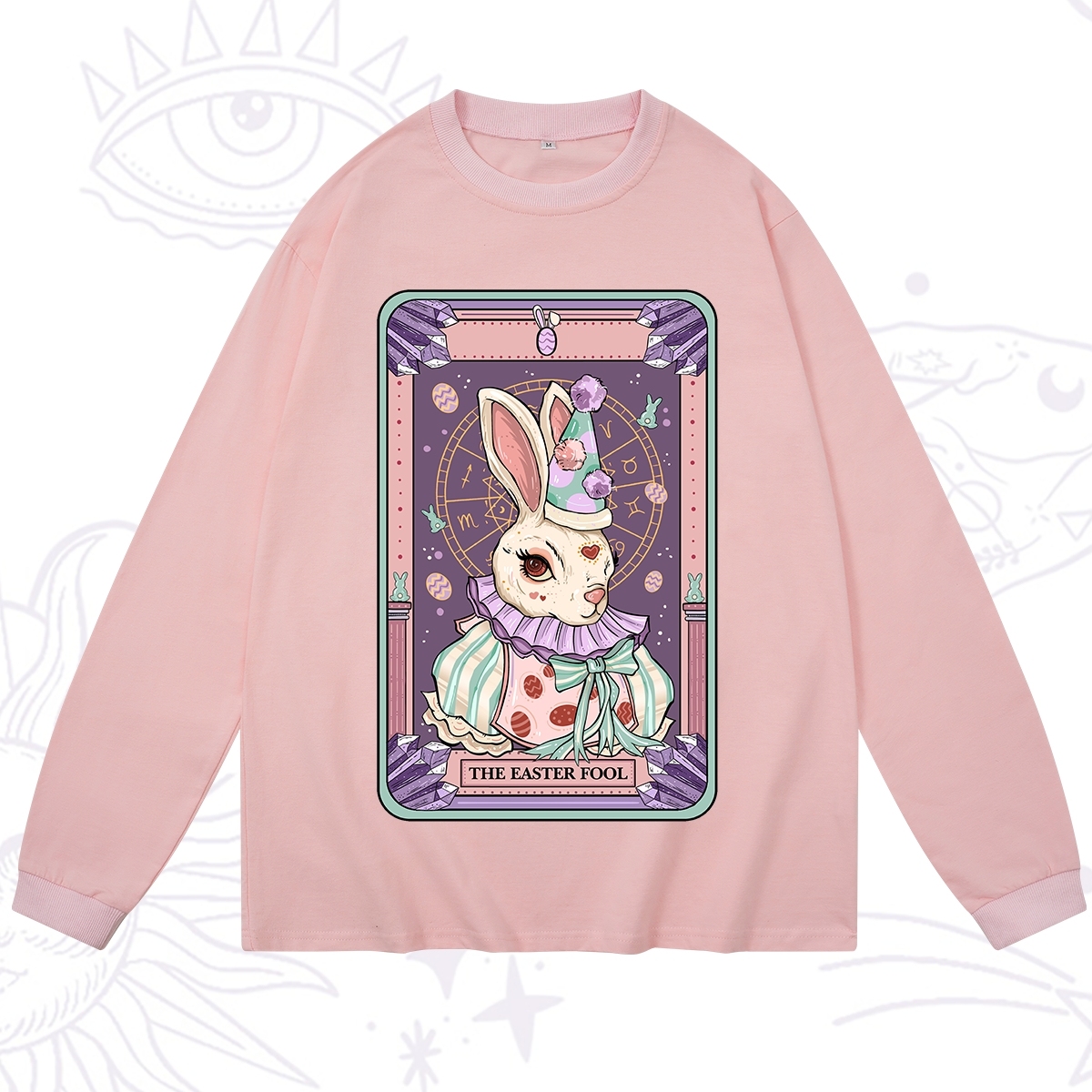 Purplehecate The Easter Fool Tarot Long Sleeve T-Shirt