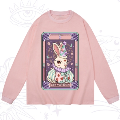 Purplehecate The Easter Fool Tarot Long Sleeve T-Shirt