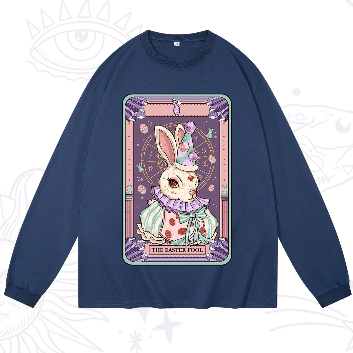 Purplehecate The Easter Fool Tarot Long Sleeve T-Shirt