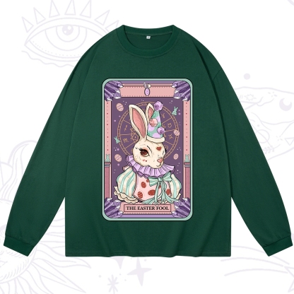 Purplehecate The Easter Fool Tarot Long Sleeve T-Shirt