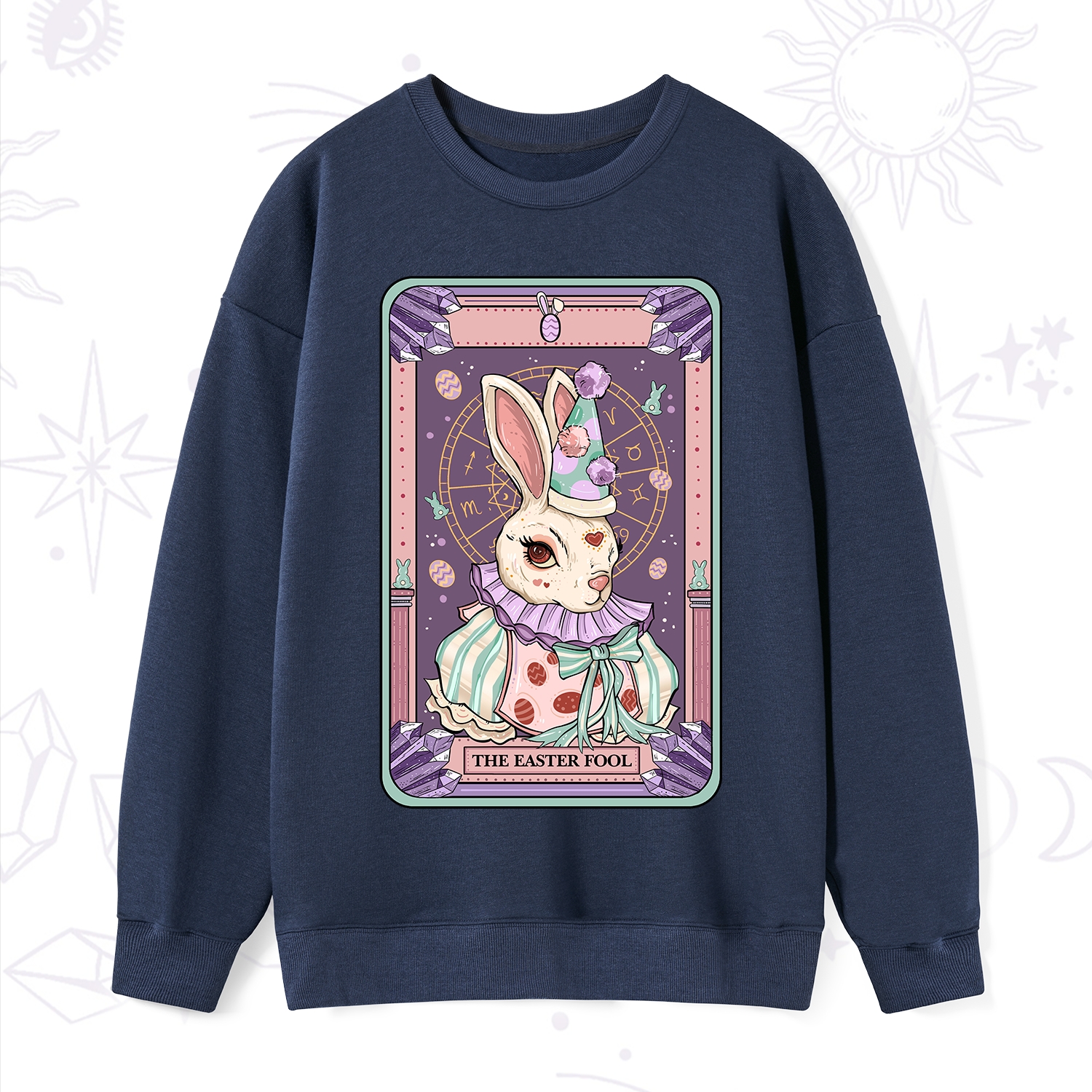 Purplehecate The Easter Fool Tarot Sweatshirt