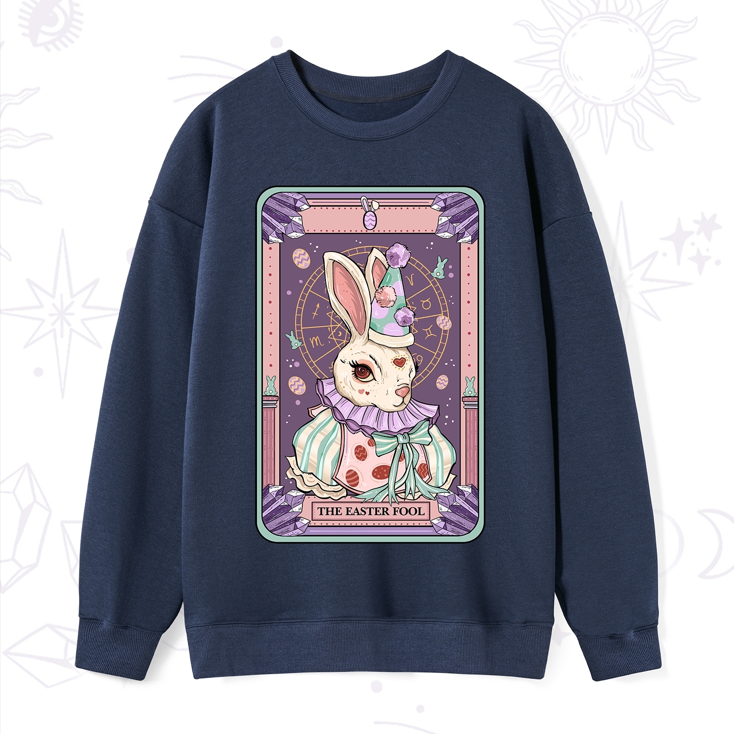 Purplehecate The Easter Fool Tarot Sweatshirt