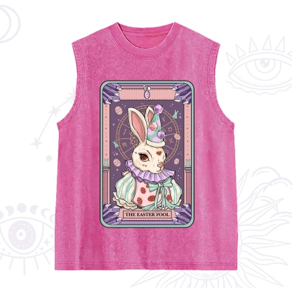 Purplehecate The Easter Fool Tarot Washed Tank