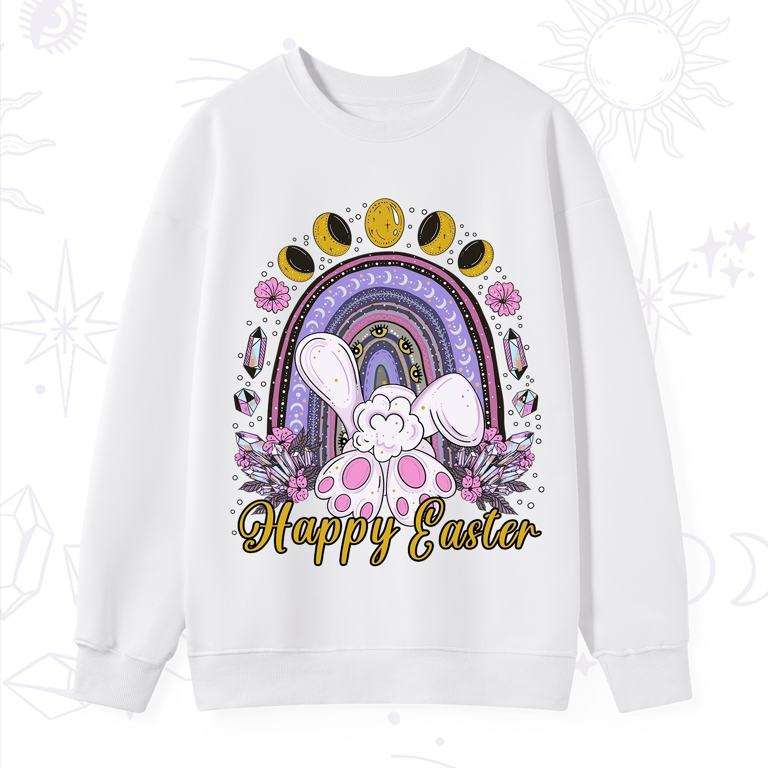 Purplehecate Happy Easter Sweatshirt