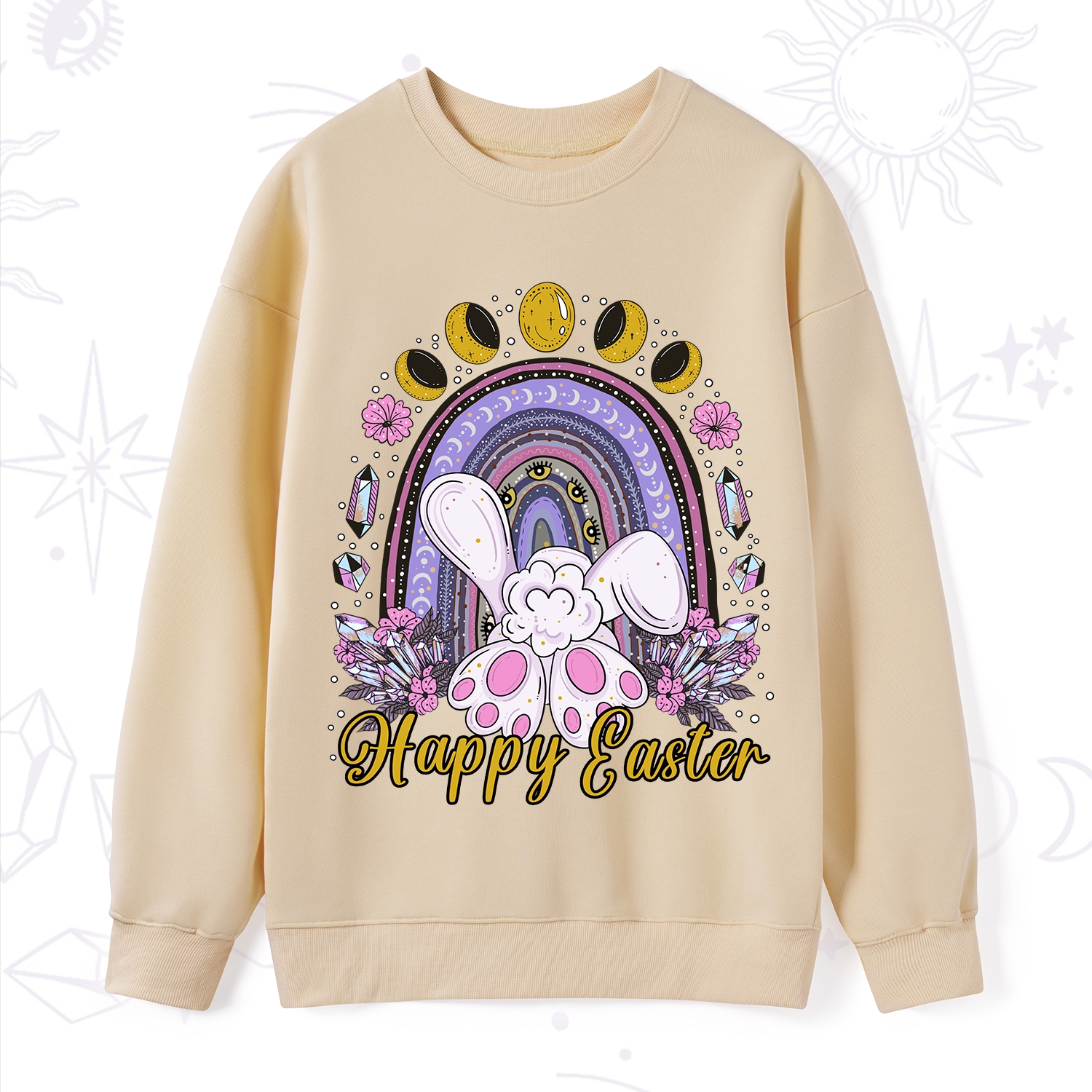 Purplehecate Happy Easter Sweatshirt