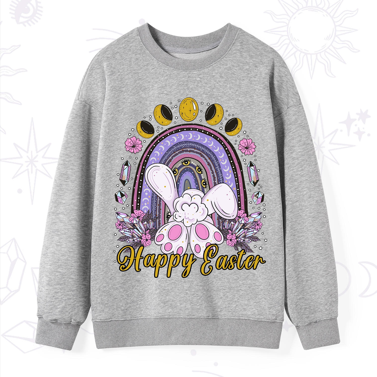 Purplehecate Happy Easter Sweatshirt