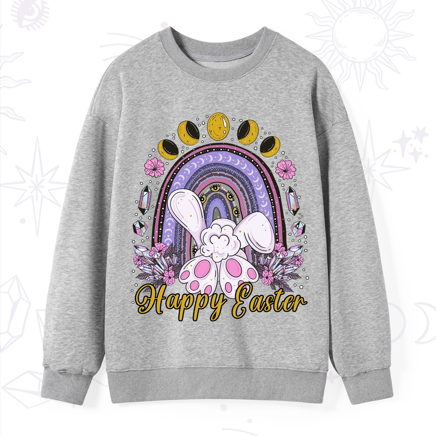 Purplehecate Happy Easter Sweatshirt