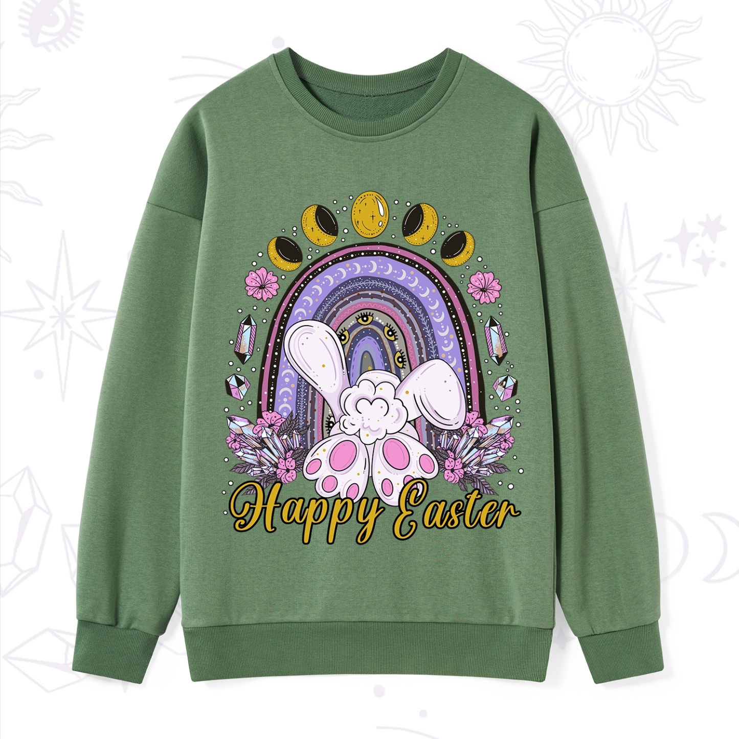 Purplehecate Happy Easter Sweatshirt