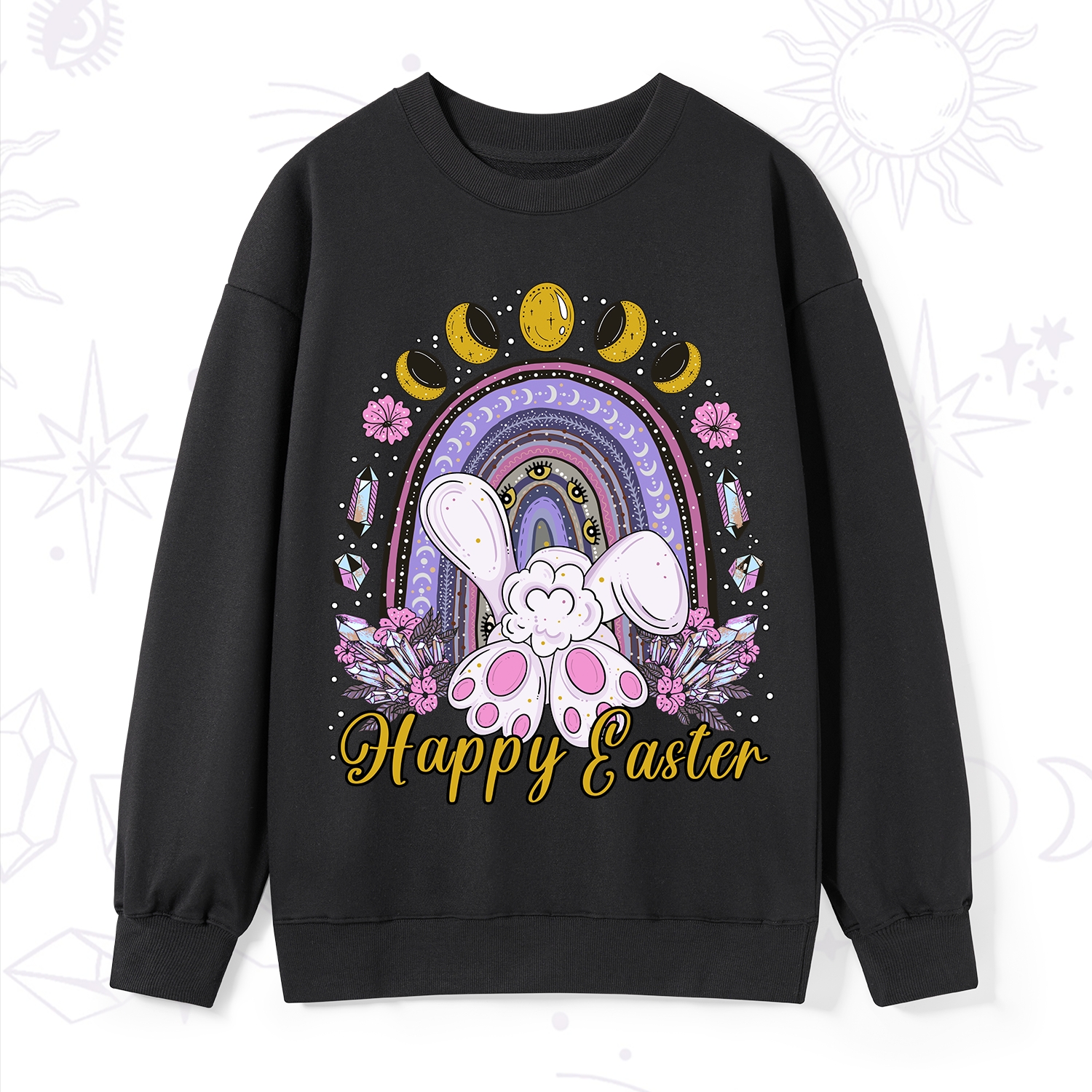 Purplehecate Happy Easter Sweatshirt