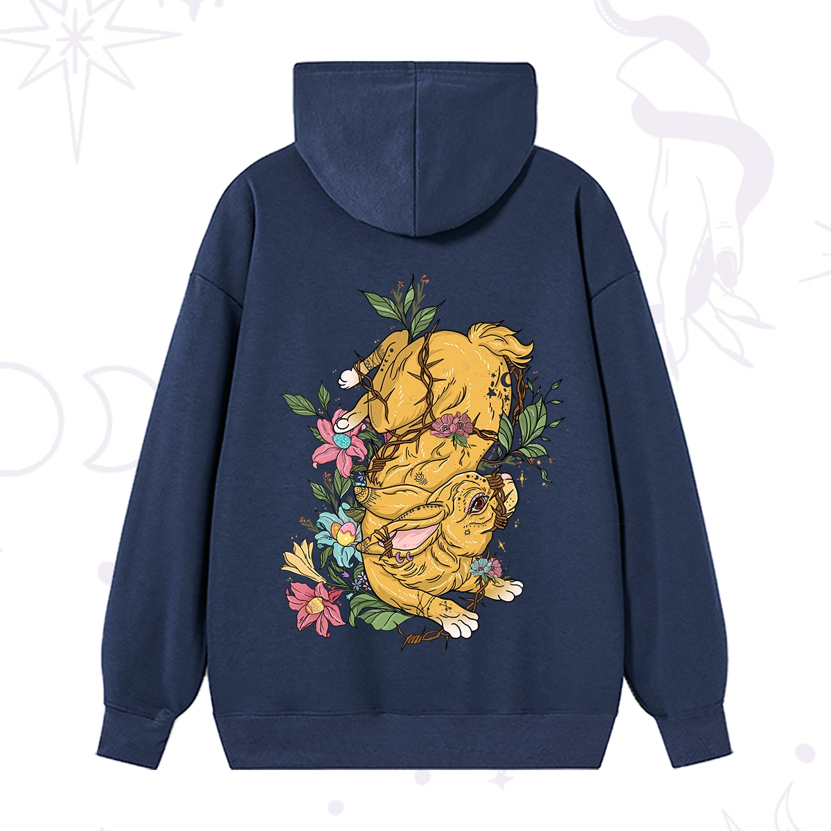 Purplehecate Thorn Bunny Easter Hoodie