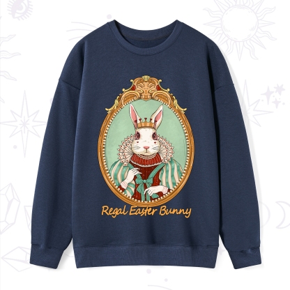Purplehecate Regal Easter Bunny Sweatshirt