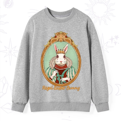 Purplehecate Regal Easter Bunny Sweatshirt
