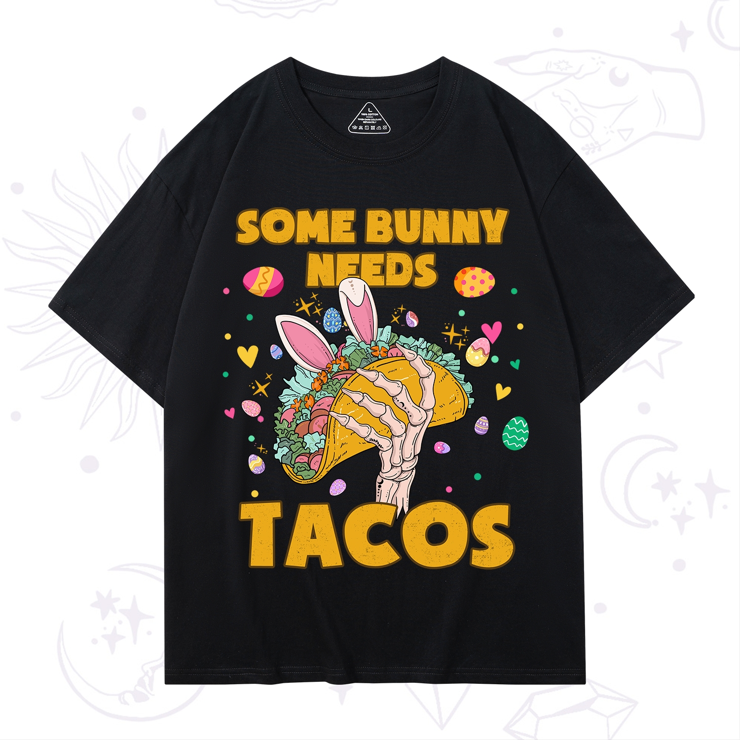Purplehecate Some Bunny Needs Tacos Easter T-Shirt