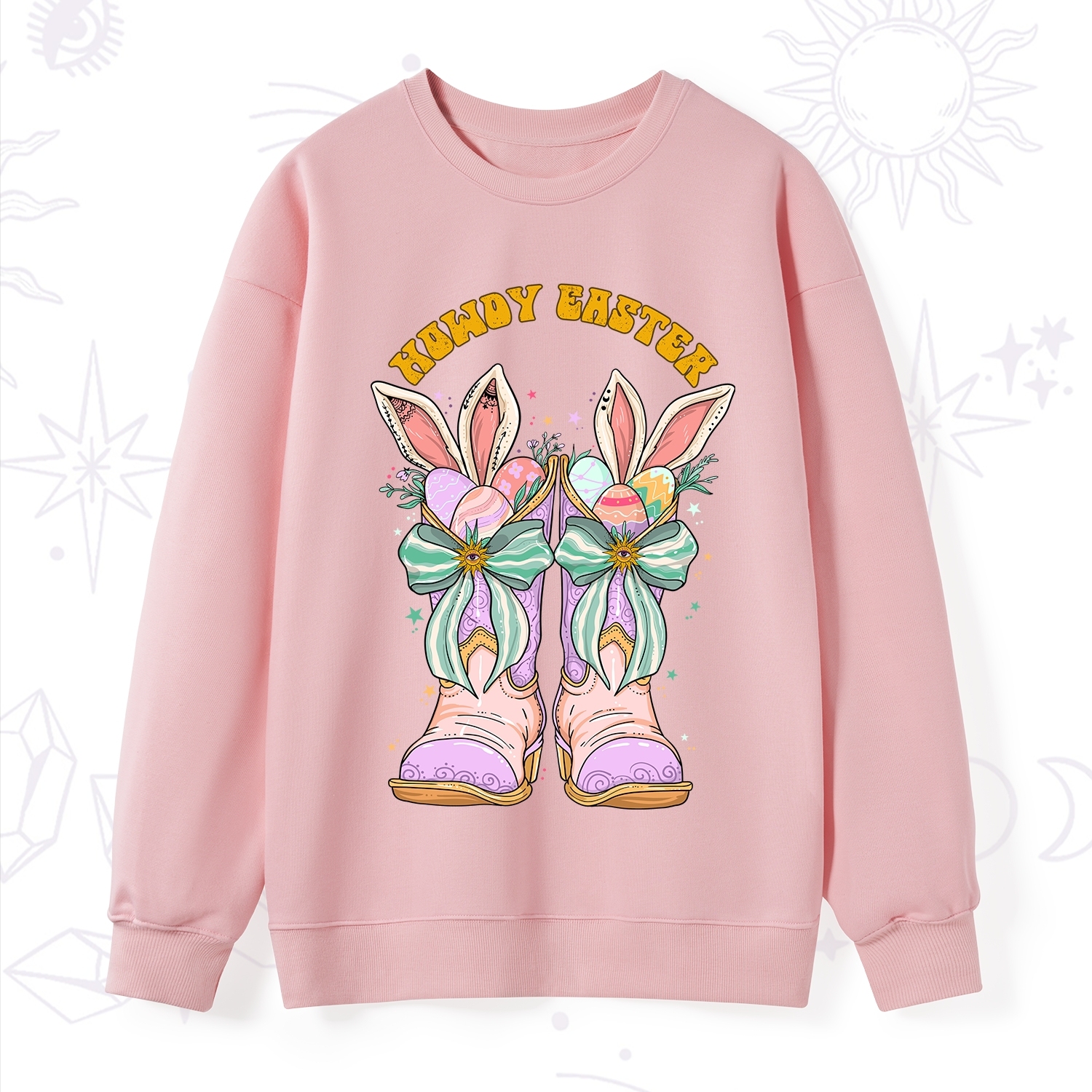 Purplehecate Howdy Easter Sweatshirt