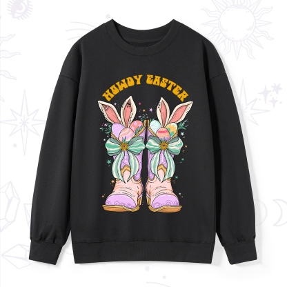 Purplehecate Howdy Easter Sweatshirt