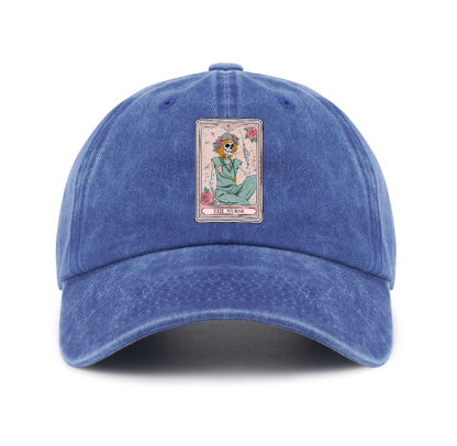 Purplehecate The Nurse Tarot Baseball Cap