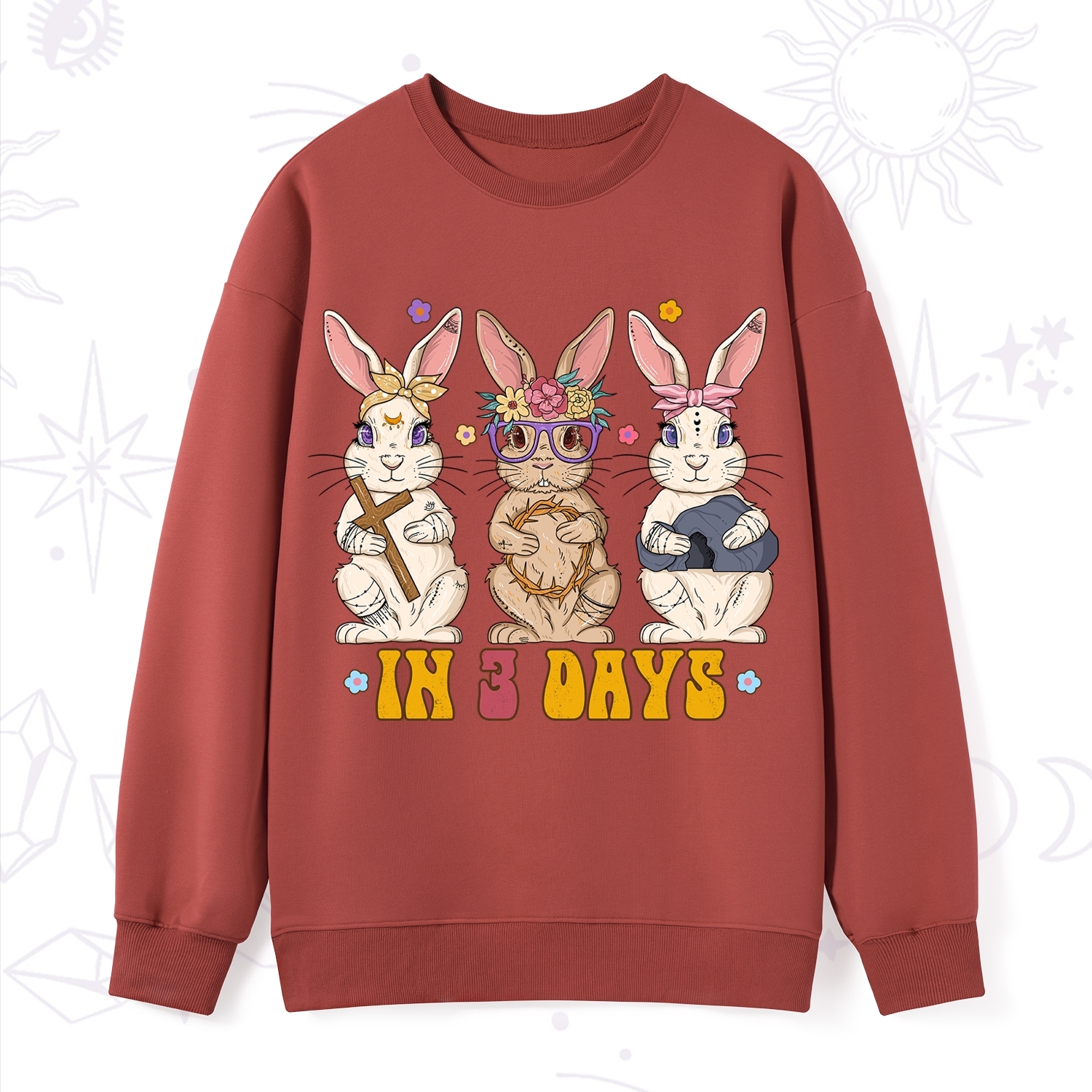 Purplehecate In 3 Days Easter Sweatshirt