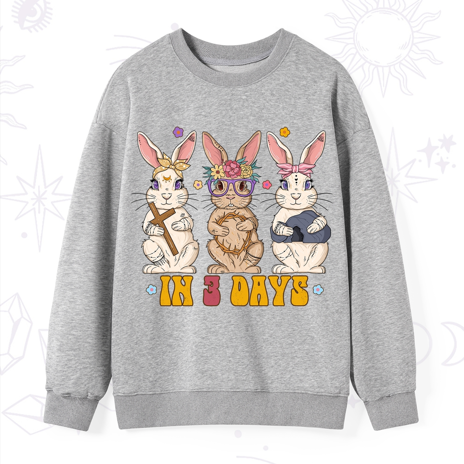 Purplehecate In 3 Days Easter Sweatshirt