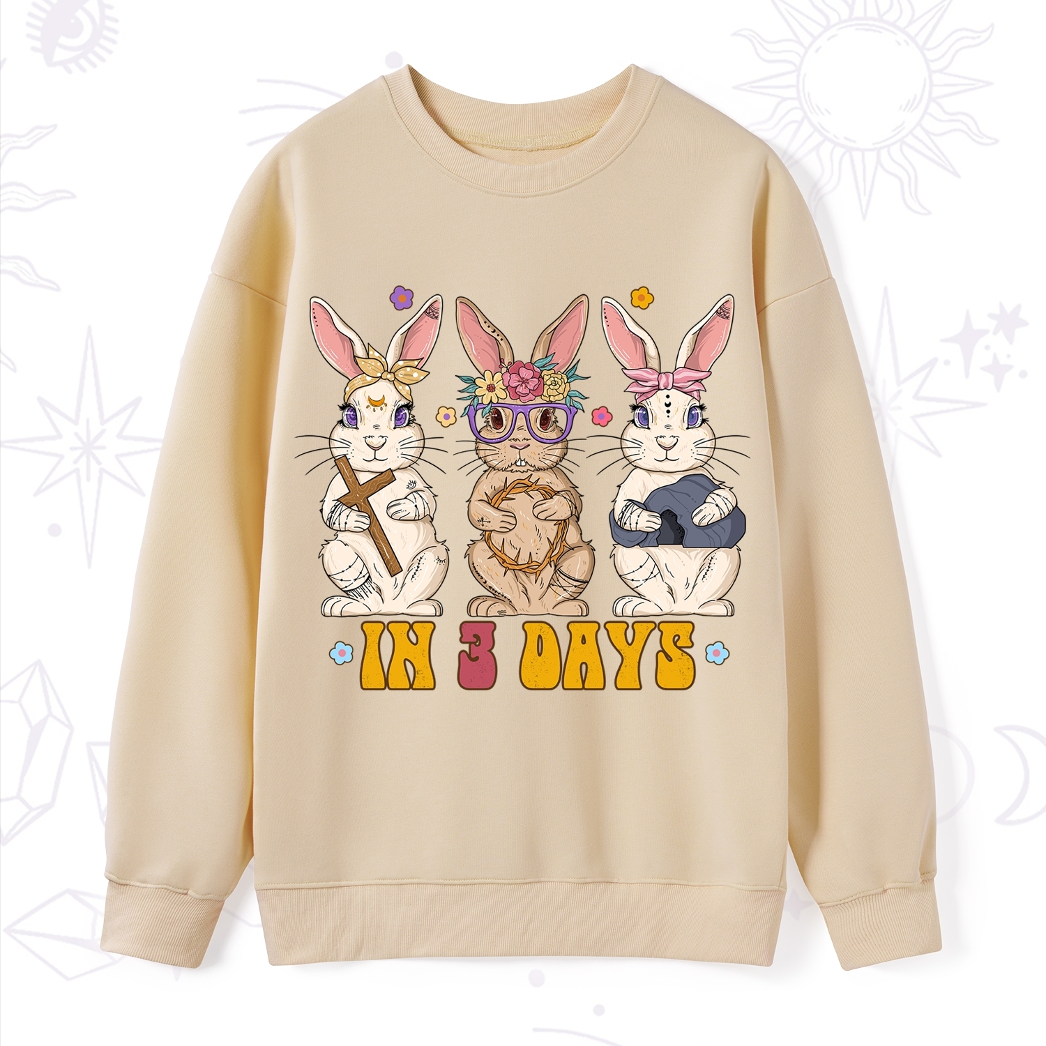 Purplehecate In 3 Days Easter Sweatshirt