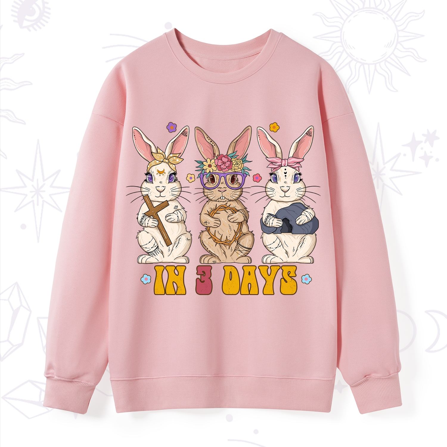 Purplehecate In 3 Days Easter Sweatshirt
