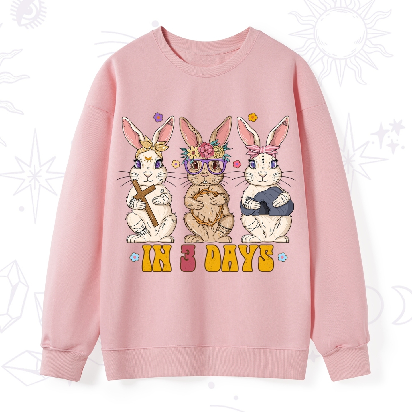 Purplehecate In 3 Days Easter Sweatshirt