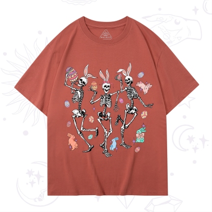 Purplehecate Easter Bunny Skeleton T-Shirt